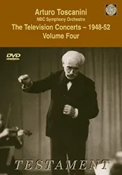 dvd toscanini, the television concert, volume 4