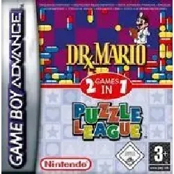 jeu gameboy advance gba drx mario puzzle league