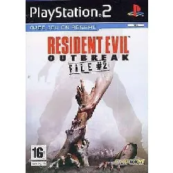 jeu ps2 resident evil outbreak file #2