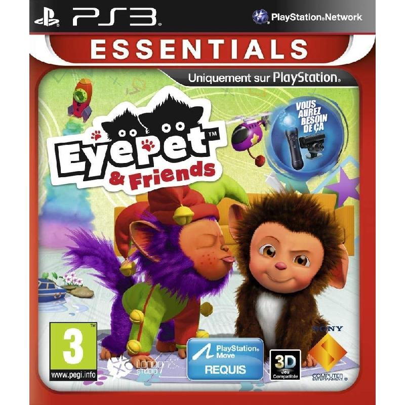 Jeu Ps3 Eyepet Friends Essential Collection