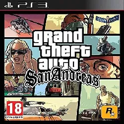 jeu ps3 grand theft auto: san andreas