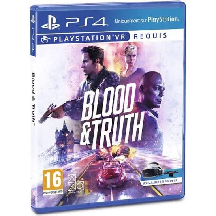 Jeu Ps4 Blood And Truth Vr
