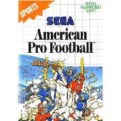 jeu sega master system american pro football