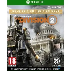 jeu xbox one tom clancy's the division 2 edition gold