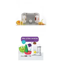 lacofia mixeur cuiseur bébé beaba 912464 babycook duo plus grey