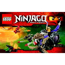 lego 70745 ninjago le broyeur anacondra