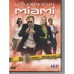les experts : miami saison 1. episodes 9 à 12