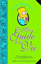 livre bart simpson : mon guide de la vie