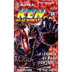 livre ken le survivant tome 20 : la légende de raoh continue !