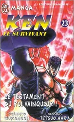livre ken le survivant, tome 23 : le testament du roi vainqueur !