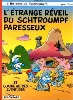 livre l'étrange reveil du schtroumpf paresseux t15