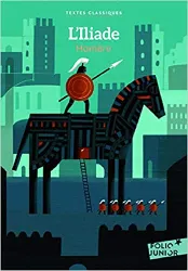 livre l'iliade - folio junior textes classiques