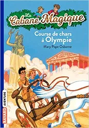 livre la cabane magique, tome 11 : course de chars à olympie