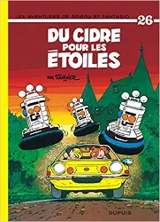 livre les aventures de spirou et fantasio: du cidre pour les etoiles