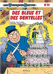 livre les bleus et des dentelles t22