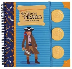 livre livre d'amitié - les aventures de pirates - artemio