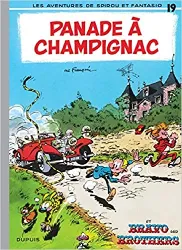 livre spirou et fantasio, tome 19 : panade à champignac
