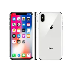 smartphone apple iphone x 64go silver argent