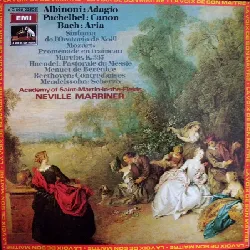 vinyle albinoni* pachelbel* bach* academy of saint martin-in-the-fields*, neville marriner* adagio canon aria ... (1974, gatefold,