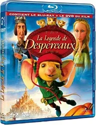 blu-ray la légende de despereaux - combo blu - ray + dvd