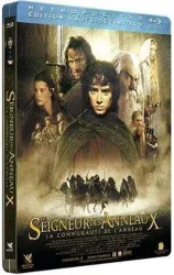 blu-ray le seigneur des anneaux : la communauté de l'anneau - édition steelbook - blu - ray