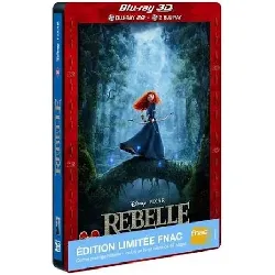 blu-ray rebelle edition speciale fnac boîte métal - blu - ray 3d + blu - ray + livret exclusif [blu - ray]