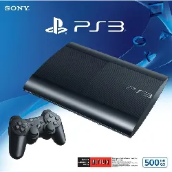 console sony playstation 3 ps3 ultra slim 500go avec une manette