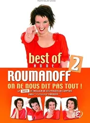 dvd best of anne roumanoff : on ne nous dit pas tout ! (vol. 2)