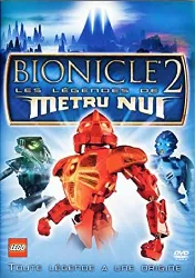 dvd bionicle 2 - les légendes de metru nui