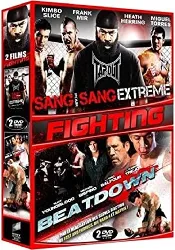 dvd fighting : sang pour sang extrême + beatdown - pack