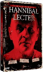 dvd hannibal lecter - la trilogie : le silence des agneaux + hannibal + dragon rouge - pack collector boîtier steelbook