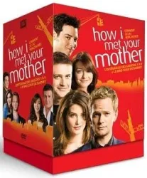 dvd how i met your mother, saisons 1 à 4 + le bro code - coffret 12 dvd