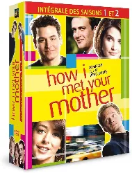 dvd how i met your mother, saisons 1 et 2 - coffret 6 dvd