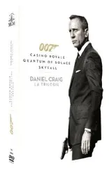 dvd james bond 007 - daniel craig : la trilogie : casino royale + quantum of solace + skyfall - pack