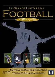 dvd la grande histoire du football - coffret digipak 5 dvd