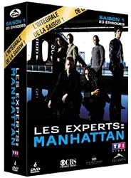 dvd les experts : manhattan : l'intégrale saison 1 - coffret 6 dvd