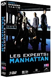 dvd les experts : manhattan - saison 1, partie 1 - coffret 3 dvd