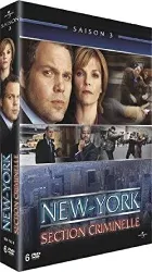 dvd new york, section criminelle - saison 3