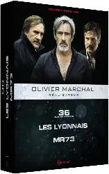dvd olivier marchal, réalisateur : 36 quai des orfèvres + les lyonnais + mr 73 - édition prestige