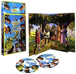 dvd shrek 2 - édition collector 2 dvd (packaging sonore avec pop up)