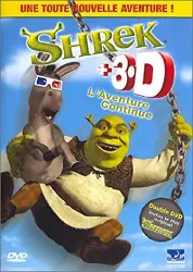 dvd shrek 3d, l'aventure continue - édition spéciale [inclus 2 paires de lunettes]