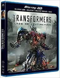 dvd transformers : l'âge de l'extinction - combo blu - ray 3d + blu - ray + dvd