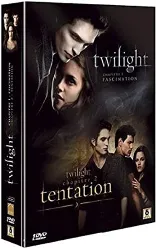 dvd twilight - chapitre 1 : fascination + chapitre 2 : tentation - édition limitée