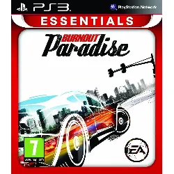 jeu ps3 burnout paradise (edition essentials)