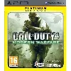 jeu ps3 call of duty 4: modern warfare platinum