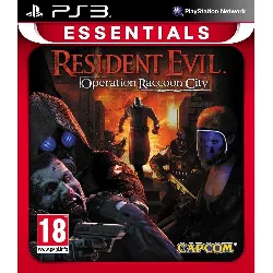 jeu ps3 resident evil - operation raccoon city (edition essentials)