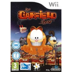 jeu wii the garfield show -l’invasion des lasagnes tueuses