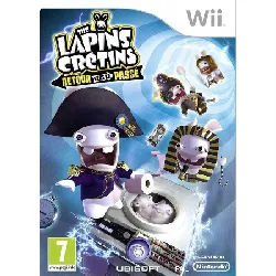 jeu wii the lapins cretins retour vers le passe