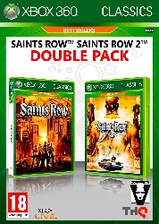 jeu xbox 360 saints row + saints row 2