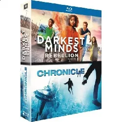 blu-ray coffret 2 films darkest minds rébellion chronicle